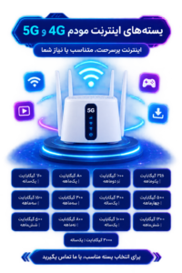 بسته ویژه اینترنت